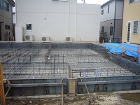 基礎の骨組みができました