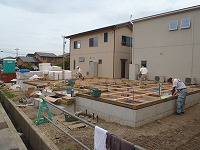 土台ができました