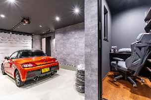 ガレージの写真