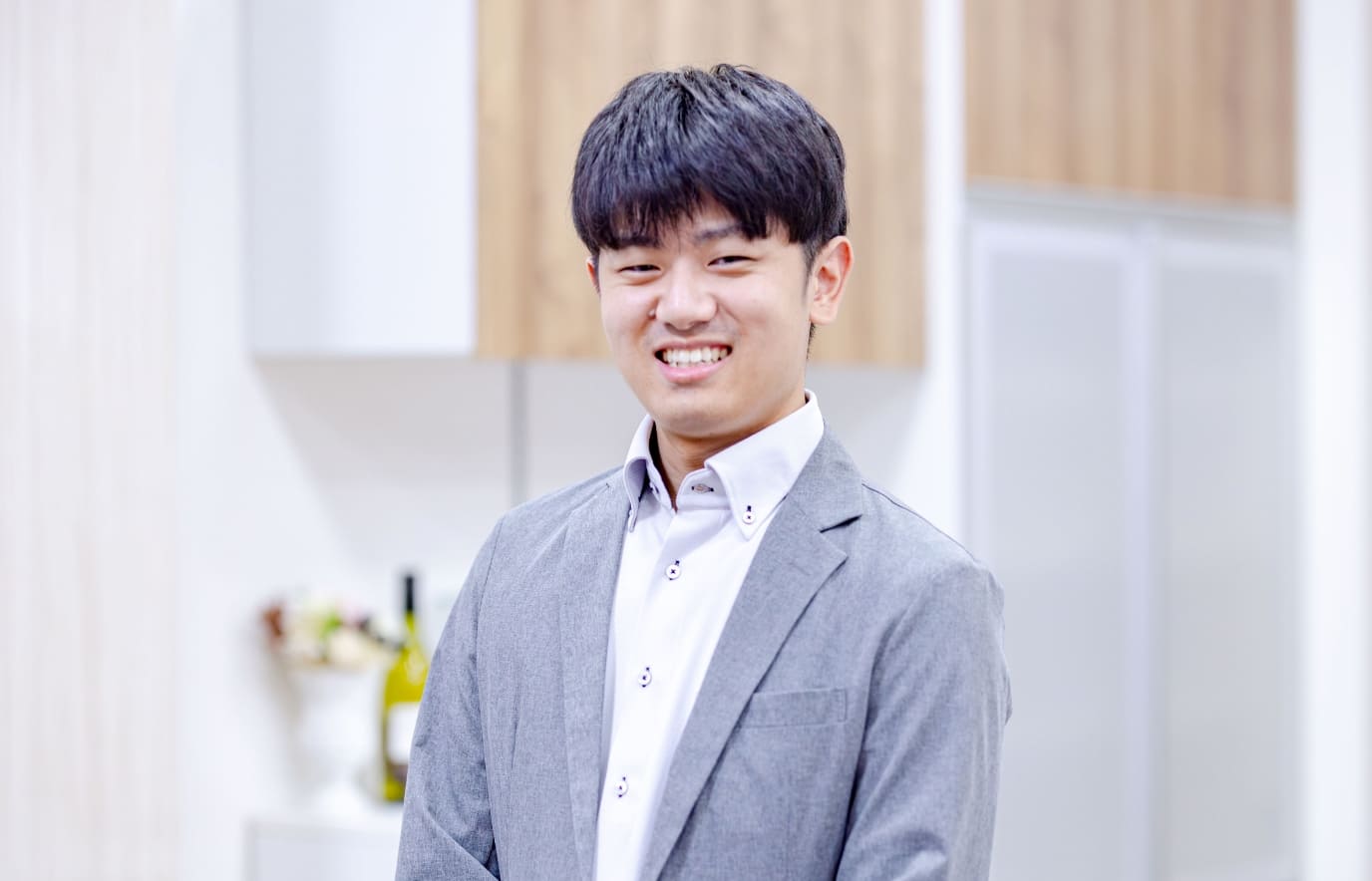 笑顔がステキな中嶋店長の写真