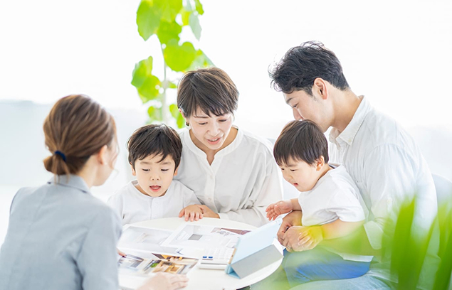 予約制でゆっくり相談できるイメージ