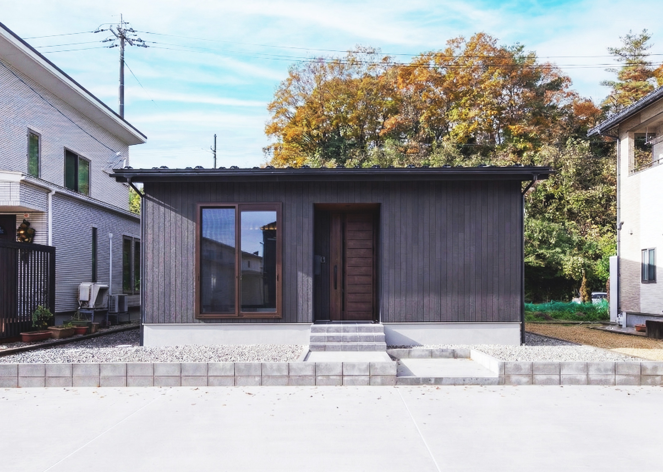 福井市 四ツ井 モデルハウス 外観